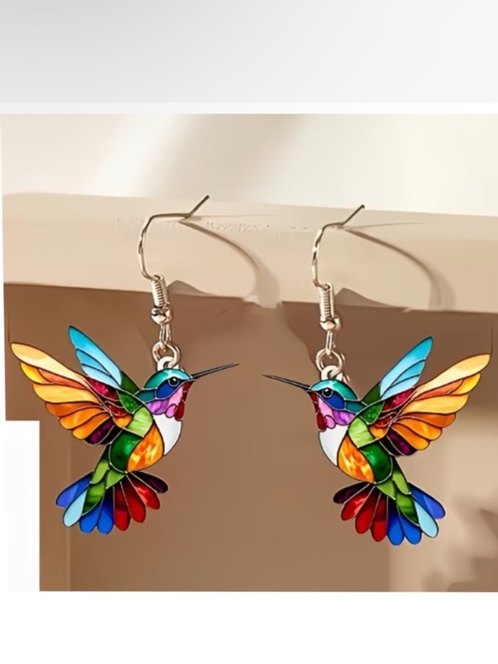 ✅3 for $20✅ Colorful Hummingbird Bird Ornament - Multicolor